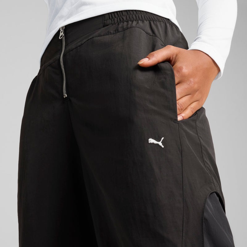 PUMA THE FAST RACE Womens Black Pants - Image 2